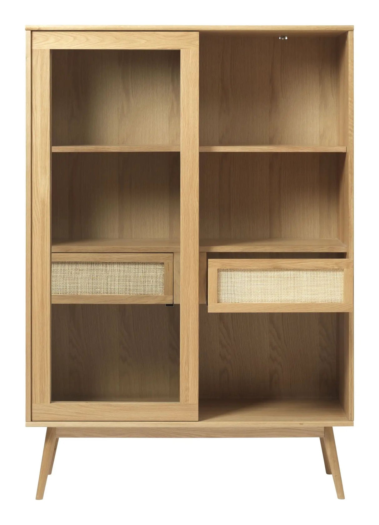 Barrali Glasskab, Natur eg, H:160