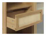 Barrali Glasskab, Natur eg, H:160