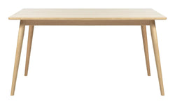 Barrali Spisebord, Natur eg, 90x150