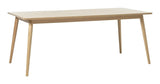 Barrali Spisebord, Natur eg, 90x190