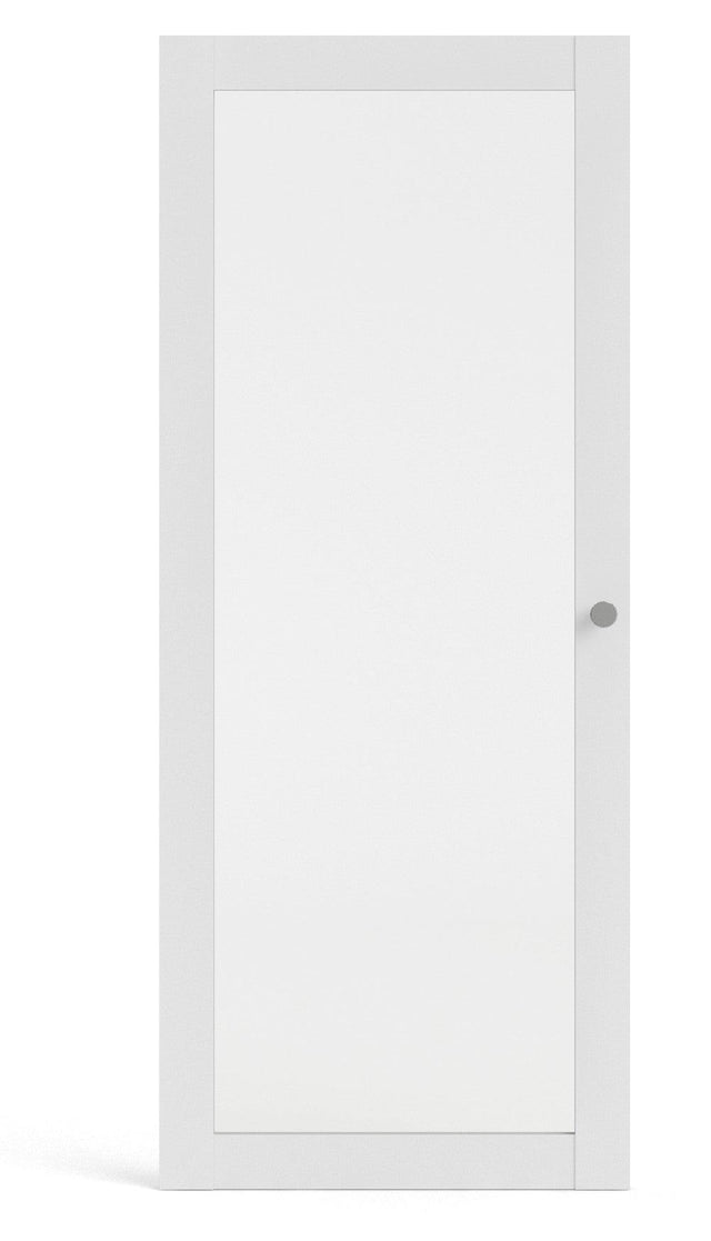 Basic Ekstra låge - Hvid m/glaslåge