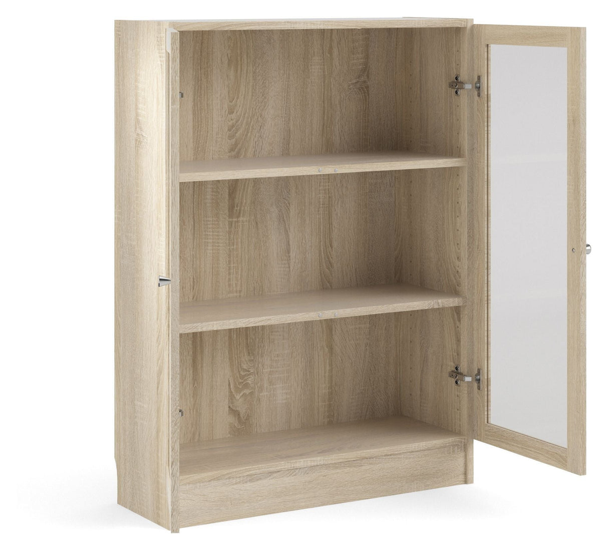 Basic Ekstra låge - Lys træ m/glaslåge