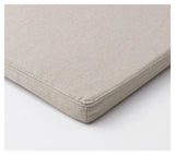 Bauhaus hynde til spisebordsstol, Beige Oeke - Tex Certificeret Stof - UNOLIVING.COM