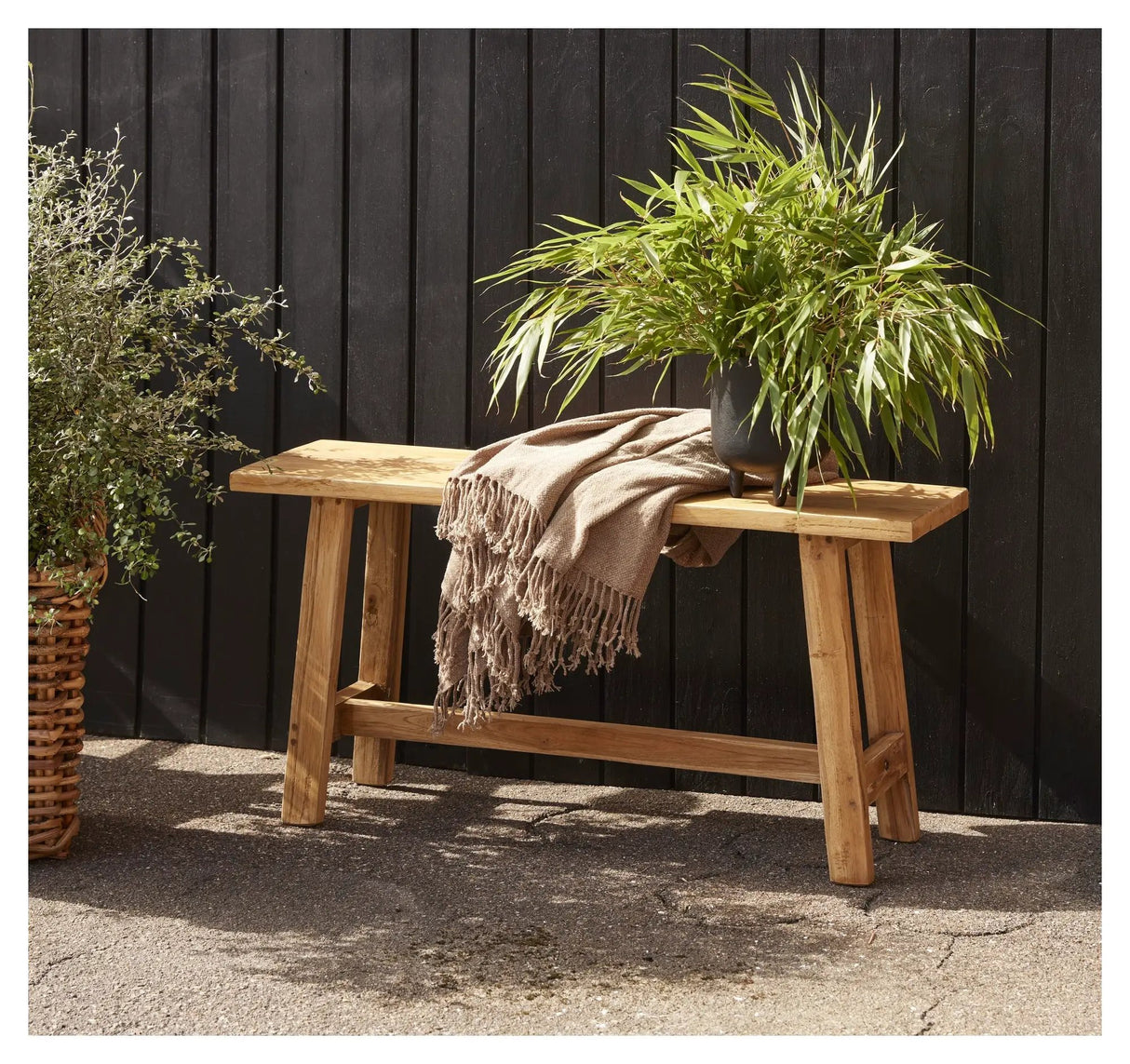 Belfort Bænk 90 cm - Teak