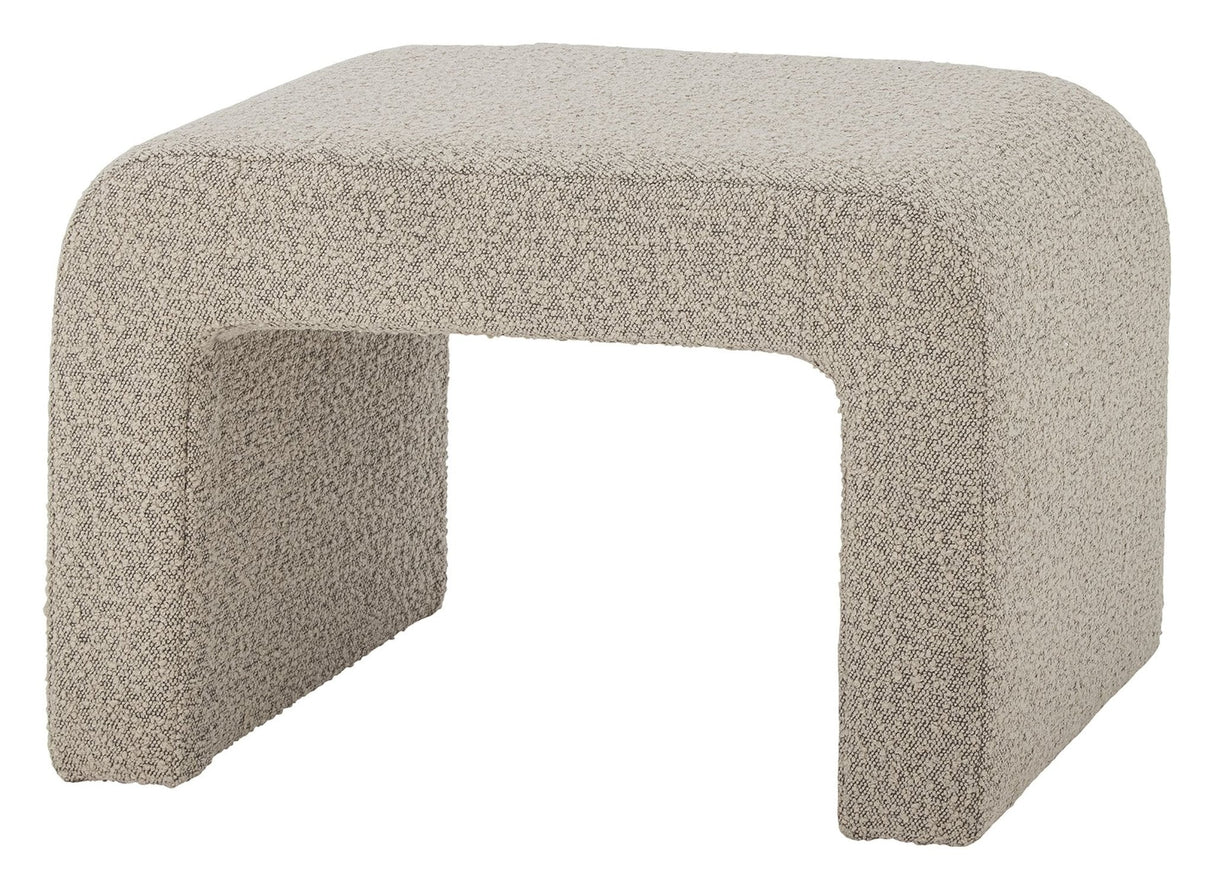 Bloomingville Bobbie Taburet, Natur, Polyester - UNOLIVING.COM