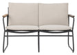 Bloomingville Hampton 2 - pers. sofa, Sort, Metal - UNOLIVING.COM