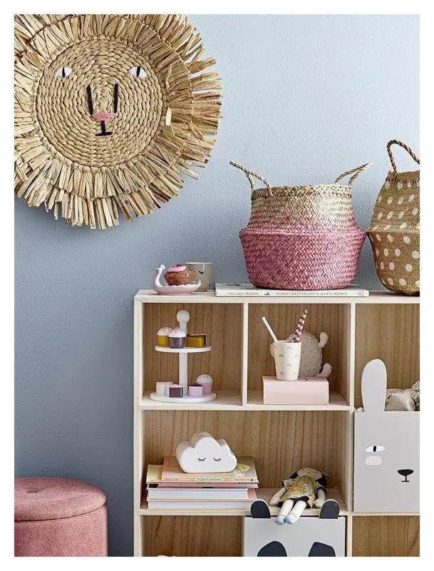 Bloomingville Mini Bogreol m/Skuffer, Grå Nuancer