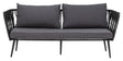 Bloomingville Pavone loungesofa, Sort - UNOLIVING.COM