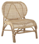 Bloomingville Rosen Loungestol, Natur, Rattan - UNOLIVING.COM