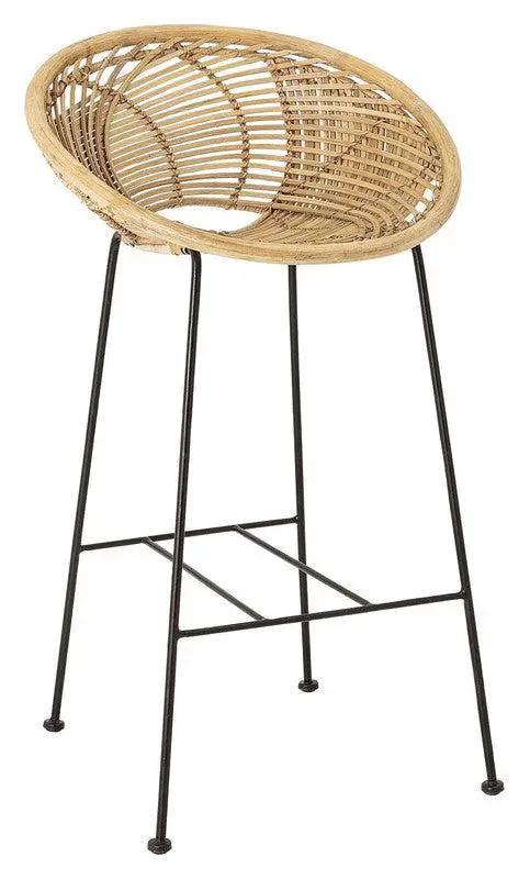 Bloomingville Yonne Barstol - Rattan
