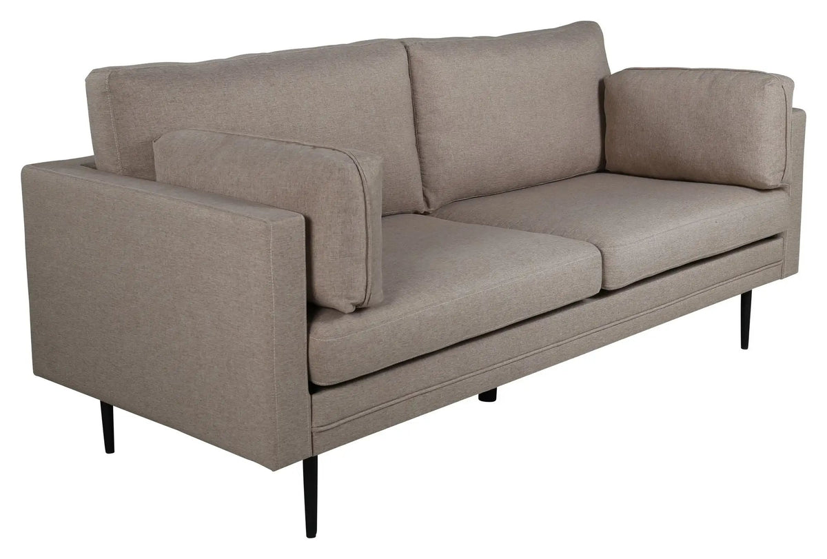 Boom 3-pers. Sofa, Beige Stof