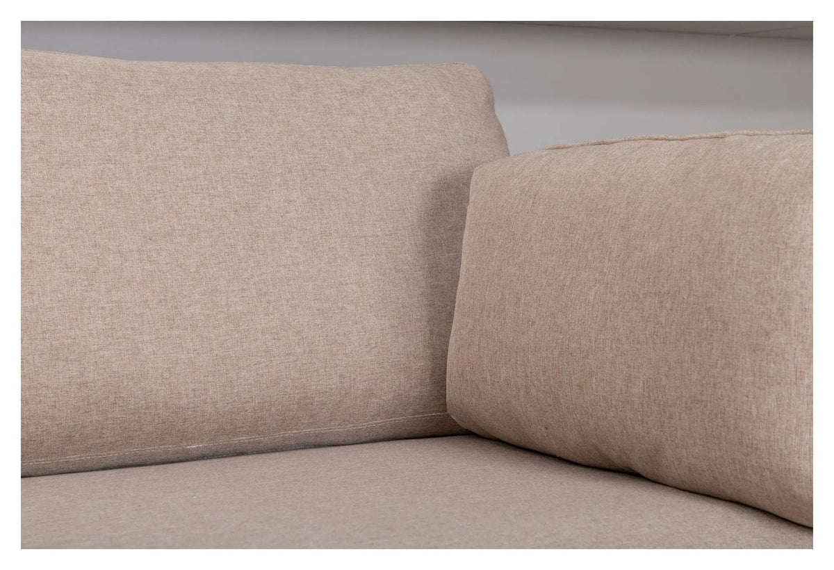 Boom 3-pers. Sofa, Beige Stof