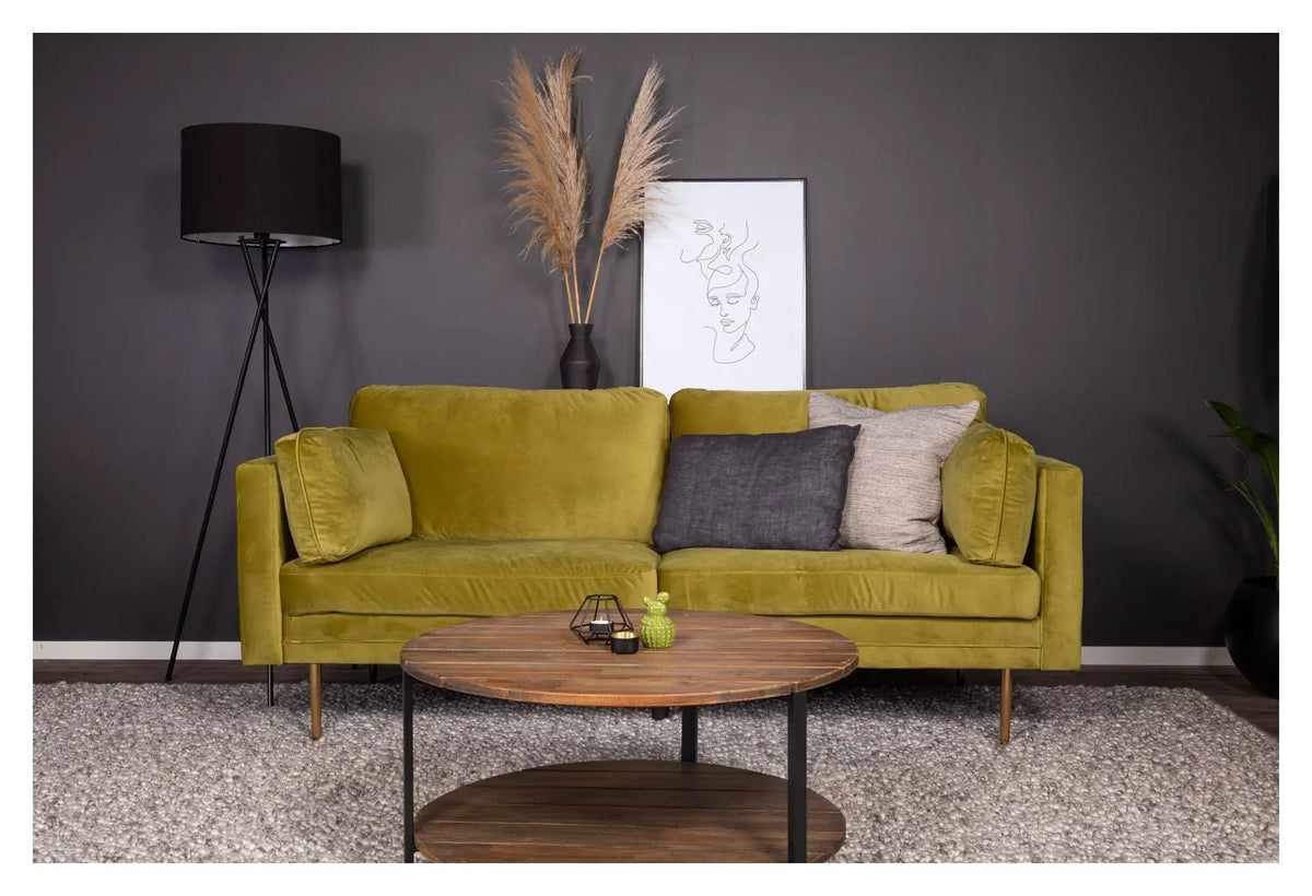 Boom 3-pers. Sofa, Sping green Stof