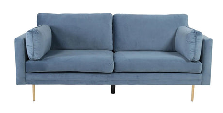 Boom 3-pers. sofa, Blå Velour