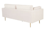 Boom 3-pers. sofa Creme Fløjl
