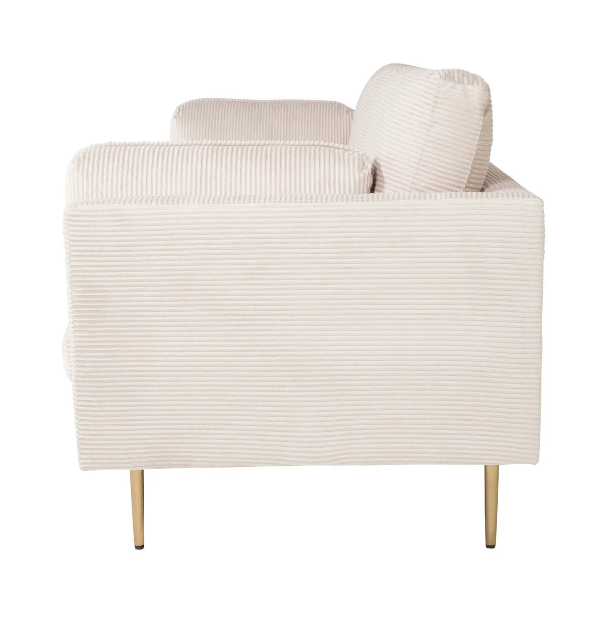 Boom 3-pers. sofa Creme Fløjl