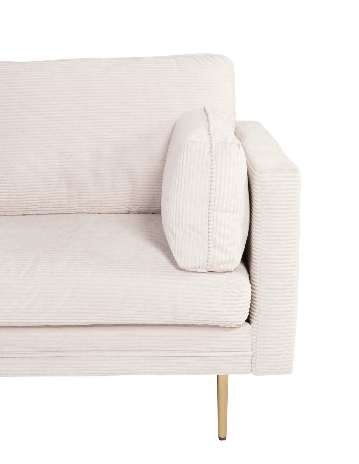 Boom 3-pers. sofa Creme Fløjl
