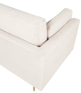 Boom 3-pers. sofa Creme Fløjl