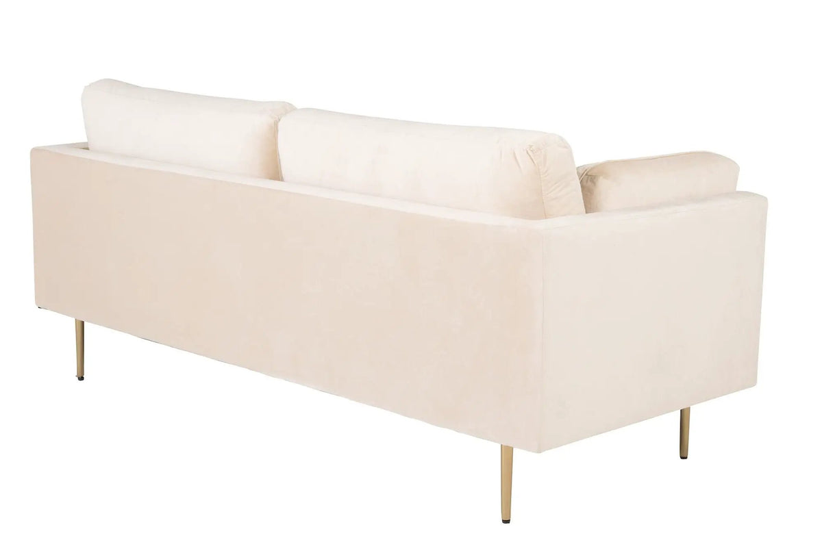 Boom 3-pers. sofa, Creme Velour