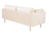 Boom 3-pers. sofa, Creme Velour