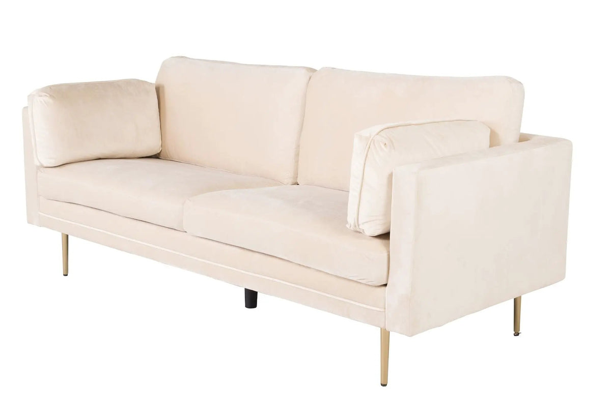 Boom 3-pers. sofa, Creme Velour