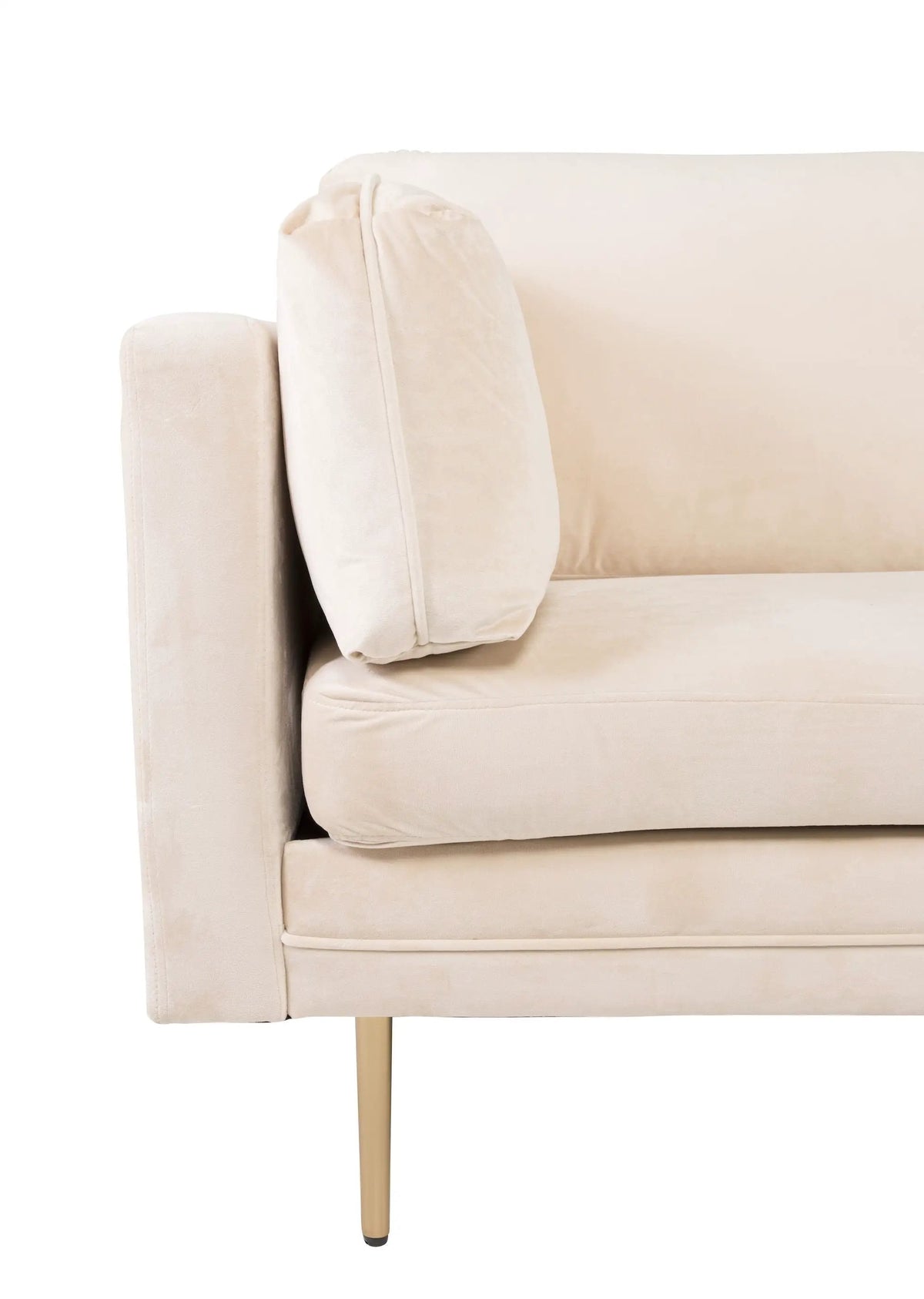 Boom 3-pers. sofa, Creme Velour