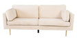 Boom 3-pers. sofa, Creme Velour