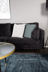 Boom 3-pers. sofa, Sort Velour