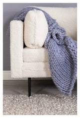 Boom Lænestol, Offwhite Bouclé