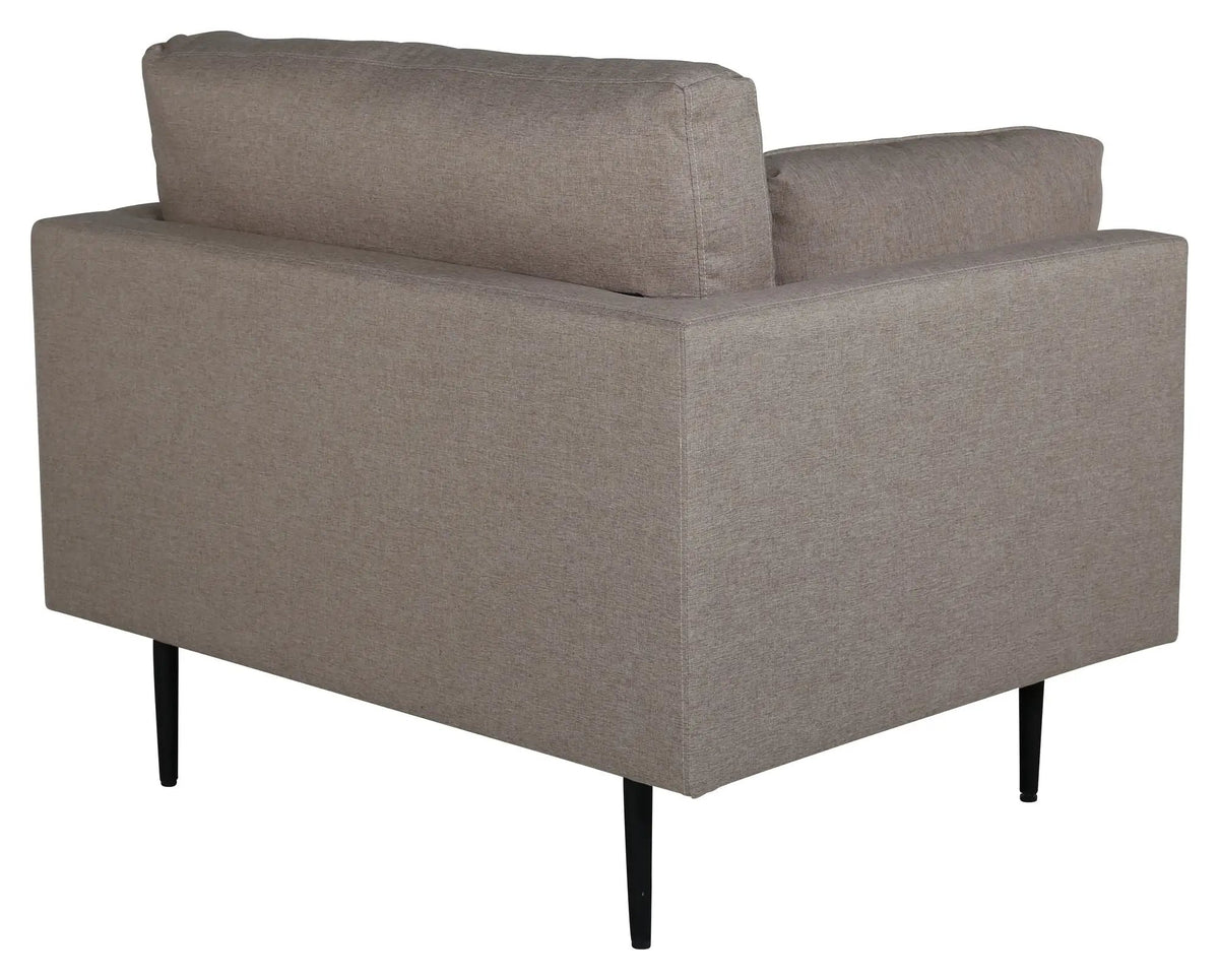 Boom Loungestol, Lys brun stof