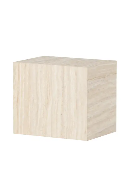 Bovento York Sidebord 30X35X25 Cm, Travertin Look