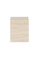 Bovento York Sidebord 30X35X25 Cm, Travertin Look