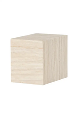 Bovento York Sidebord 30X35X25 Cm, Travertin Look