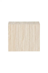 Bovento York Sidebord 30X35X25 Cm, Travertin Look