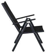 Break, Positionsstol, Sort alu/Sort textilene