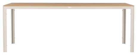 Break Spisebord, Aluminum, Beige, 205x90