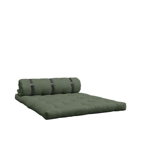 Buckle - Up Futon Sofa, Olive Green - UNOLIVING.COM