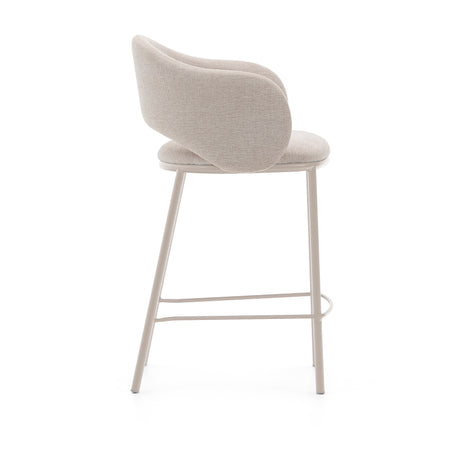 Marina Stool 65 cm,  Beige Stål/Beige Chenille