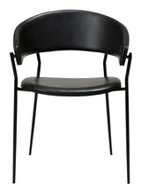 CRIB Spisebordsstol, sort - UNOLIVING.COM