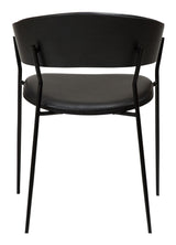 CRIB Spisebordsstol, sort - UNOLIVING.COM