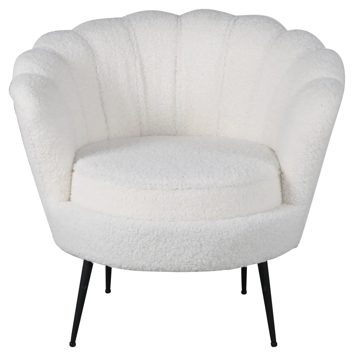 Calais Loungestol, Hvid Teddy