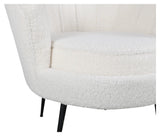 Calais Loungestol, Hvid Teddy