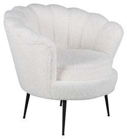 Calais Loungestol, Hvid Teddy