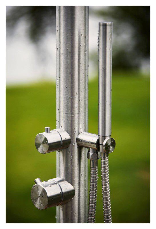 Cane - line Lagoon Udendørs bruser, Rustfrit stål - UNOLIVING.COM