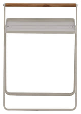 Clarin Sidebord, Beige stål, 40x45x50