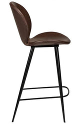 Cloud barstol Vintage Cocoa Kunstlæder, SH: 67cm