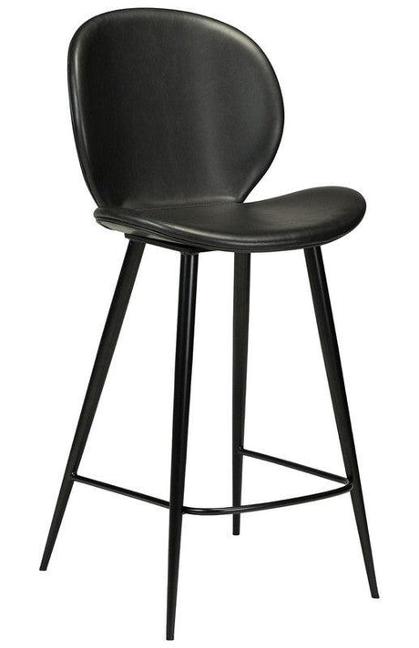 Cloud barstol Vintage Sort Kunstlæder, SH: 67cm - UNOLIVING.COM