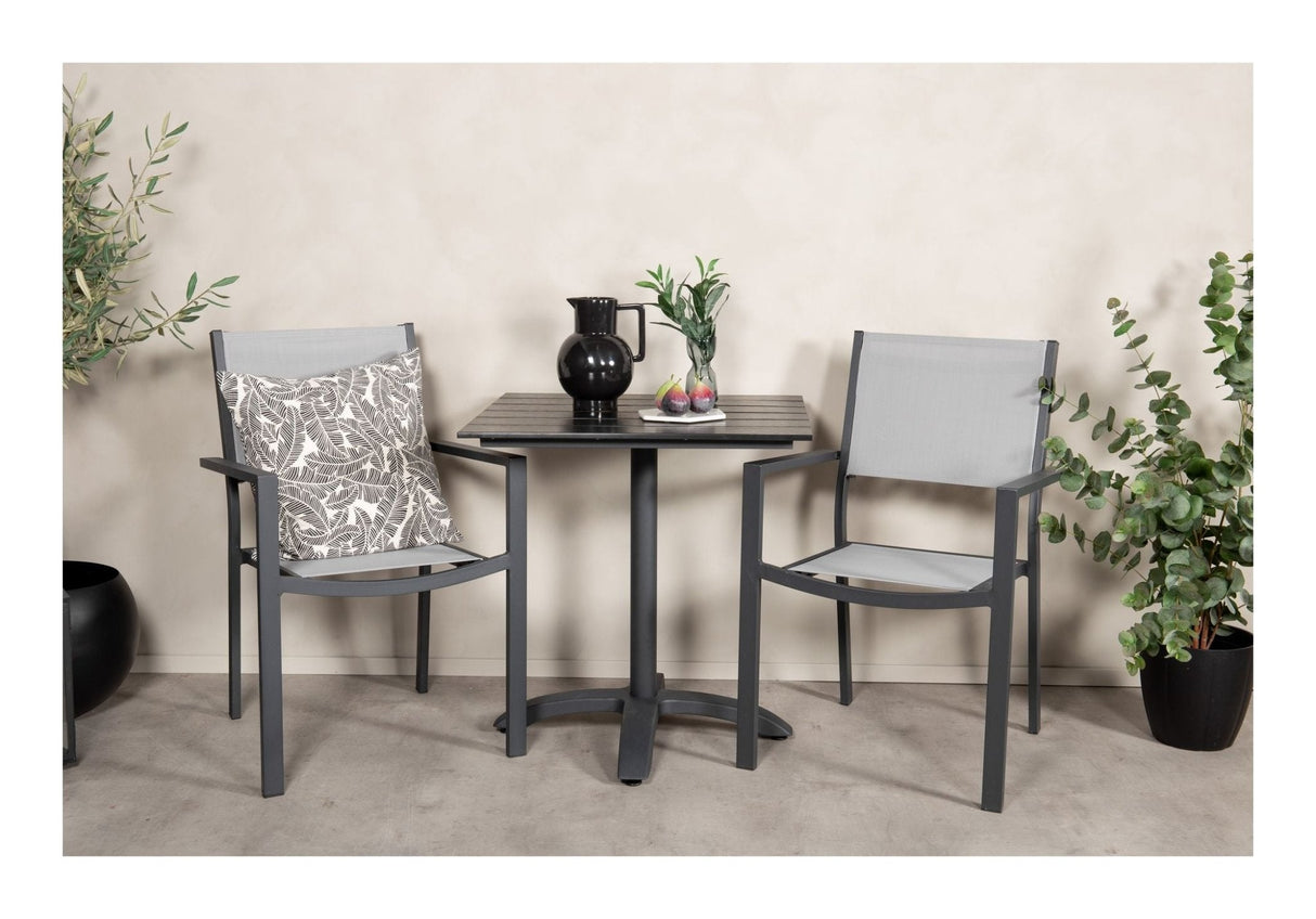 Colorado Cafésæt, sort/grå - UNOLIVING.COM