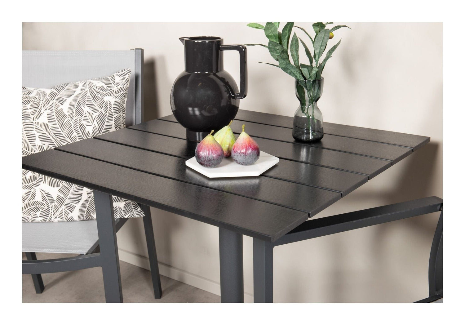 Colorado Cafésæt, sort/grå - UNOLIVING.COM