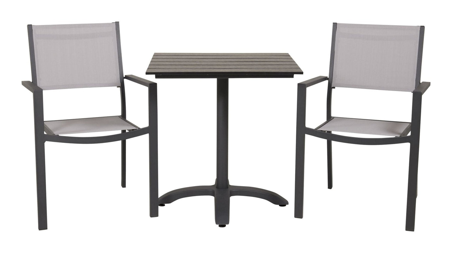 Colorado Cafésæt, sort/grå - UNOLIVING.COM